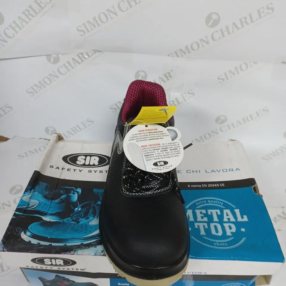 SIR SAFETY SYSTEM ANACONDA STEEL TOE CAP BOOTS SIZE 37