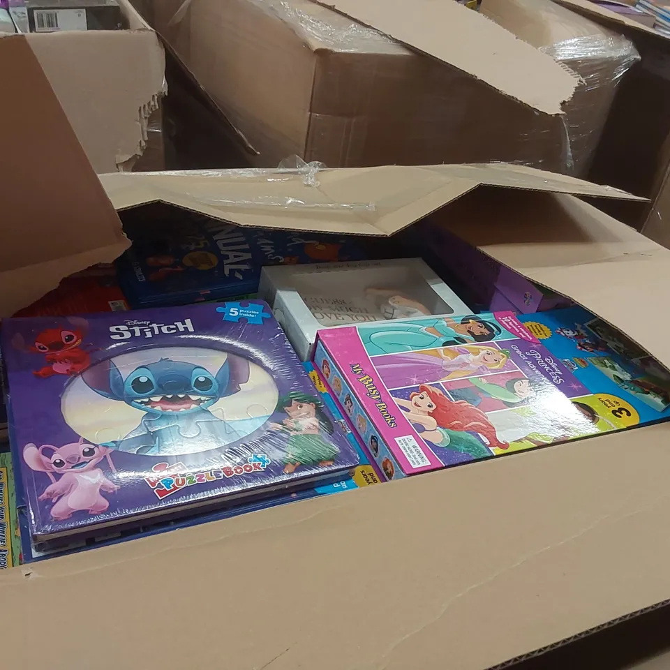 PALLET CONTAINING A LARGE QUANTITY OF ASSORTED CHILDREN'S BOOKS AND RELATED ITEMS 