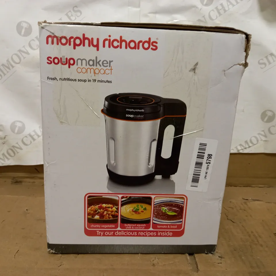 MORPHY RICHARDS SOUP MAKER COMPACT