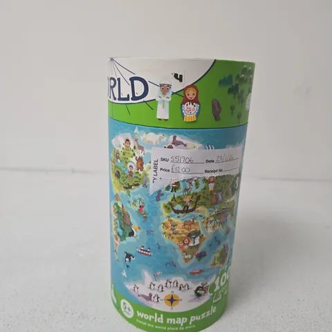 WORLD MAP PUZZLE – EARLY LEARNING CENTER