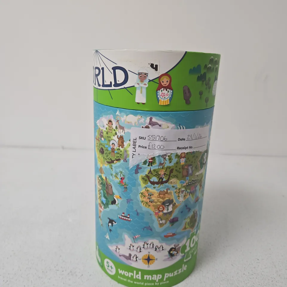 WORLD MAP PUZZLE – EARLY LEARNING CENTER