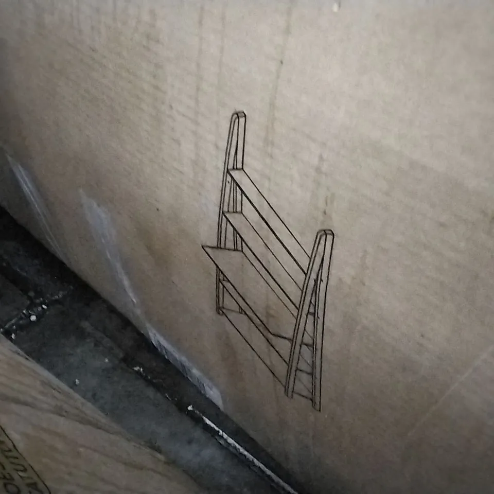 BOXED TIVA LADDER DESK OAK 