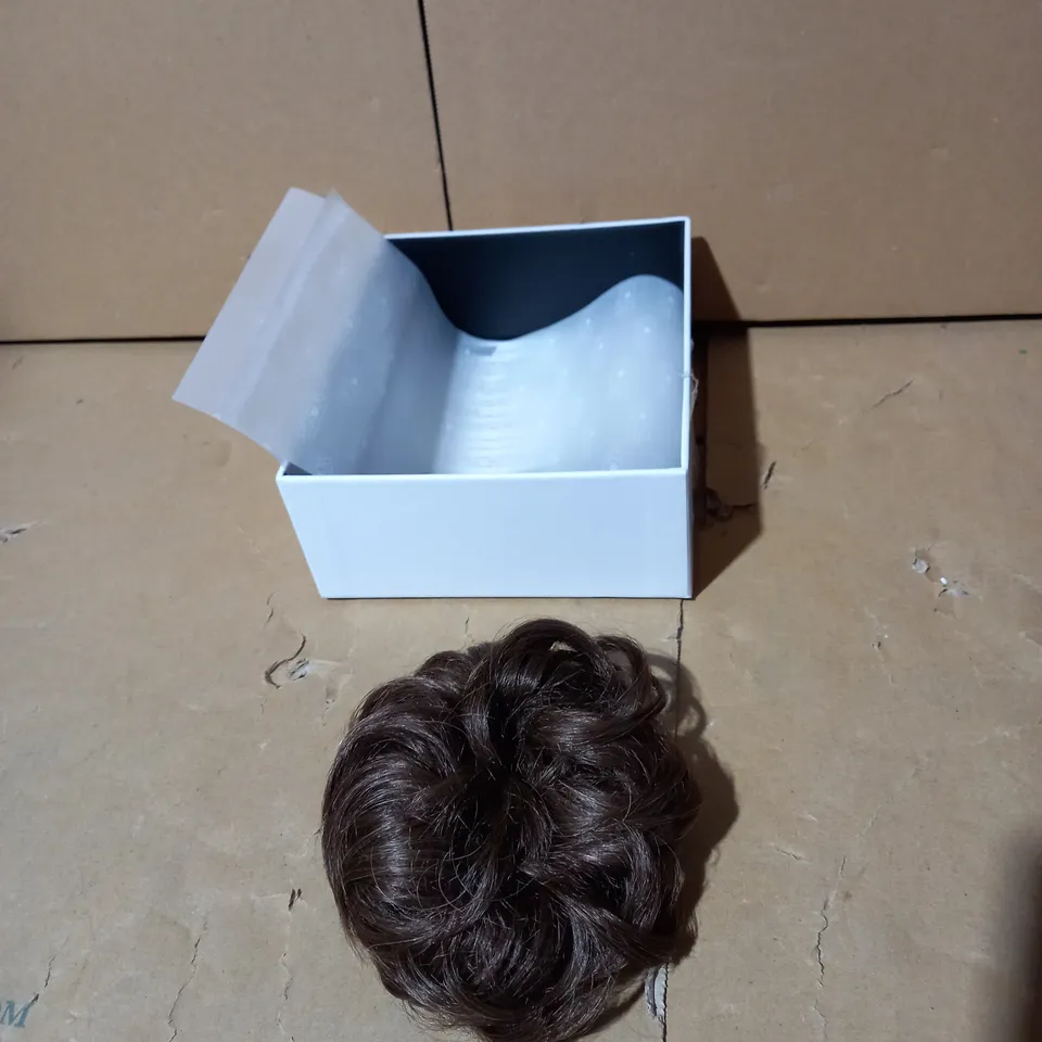 EASILOCKS HD FIBRE ELASTICATED SCRUNCHIE - BROWN COCOA