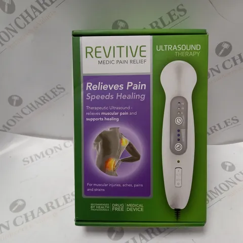 BOXED REVITIVE ULTRASOUNBD THERAPY DEVICE