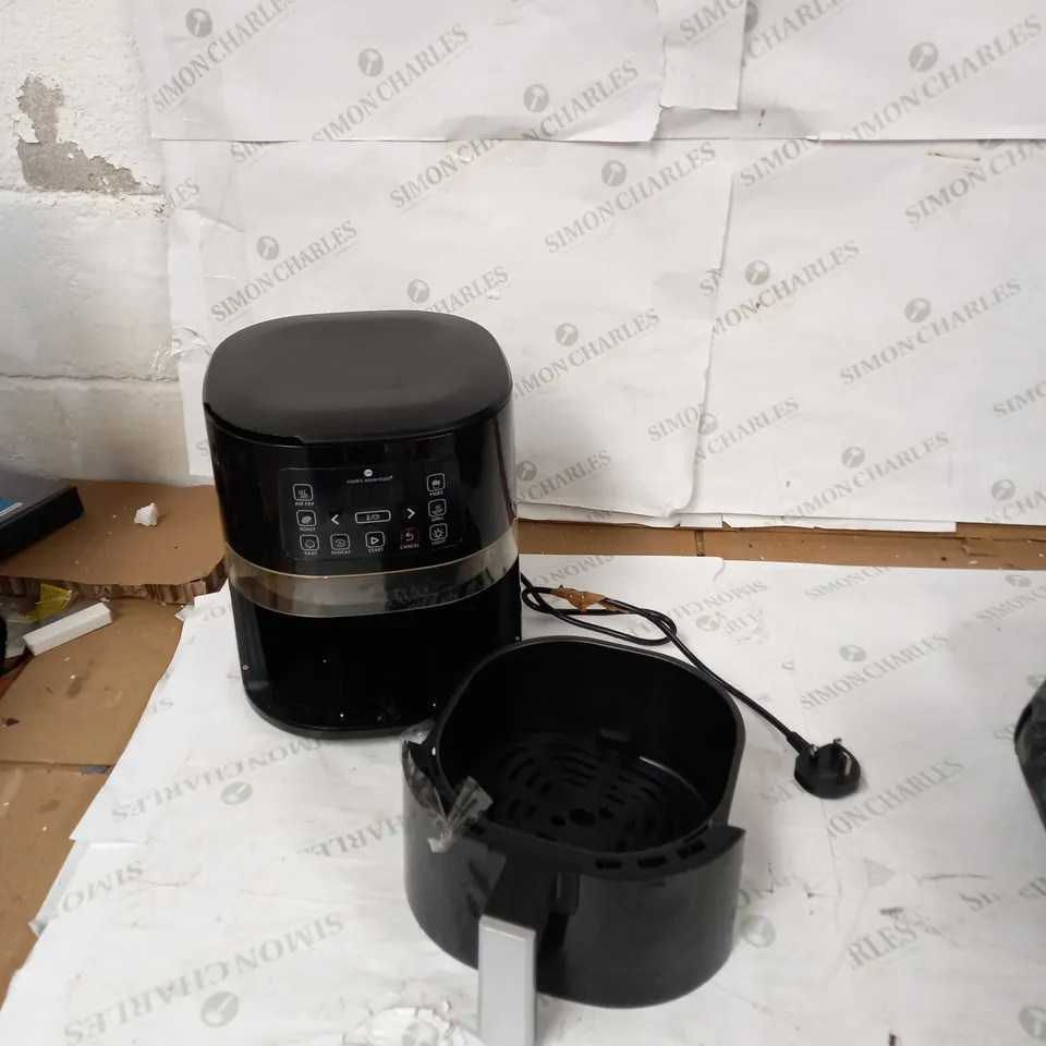 COOK'S ESSENTIALS 4.0L AIR FRYER - BLACK