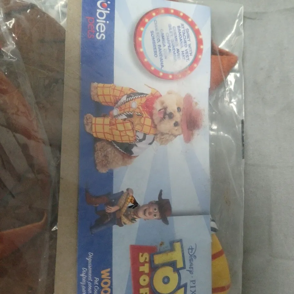 DISNEY PIXAR TOY STORY WOODY COSTUME  – XL IN ORIGINAL PACKAGING