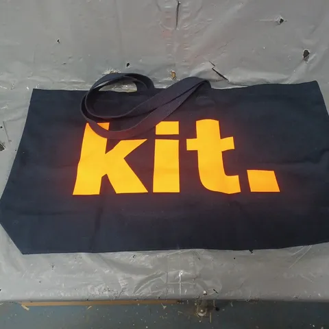 LARGE NAVY KIT TOTE 