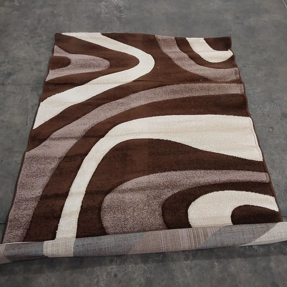 BRAND NEW BAGGED PACO HOME INFERNO RUG - 120 x 170cm