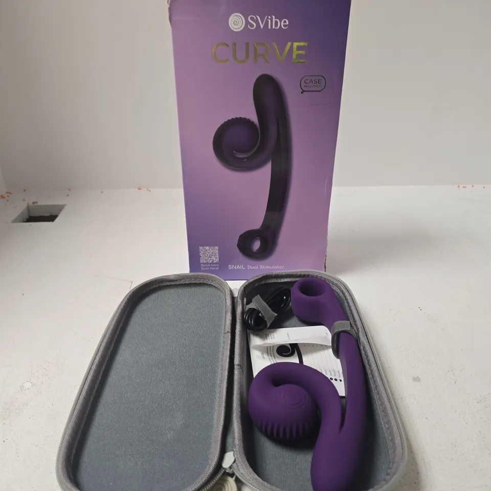 SVIBE CURVE SNAIL DUAL STIMULATOR