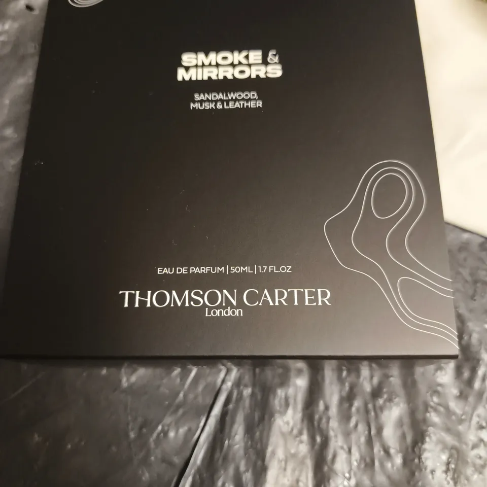 THOMSON CARTER LONDON SMOKE & MIRRORS EAU DE PARFUM 50ML - BOXED