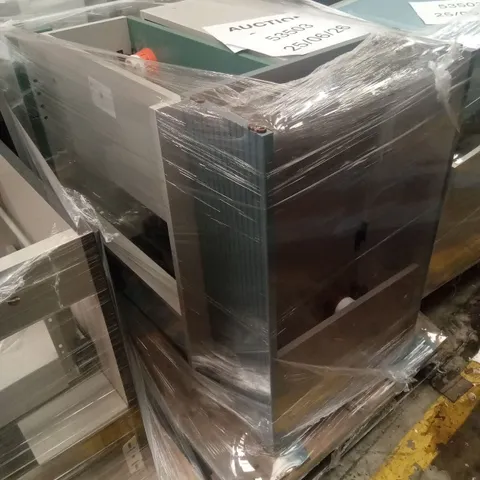 PALLET OF ASSORTED DESIGNER VANITY UNIT CARCASSES AND BASES