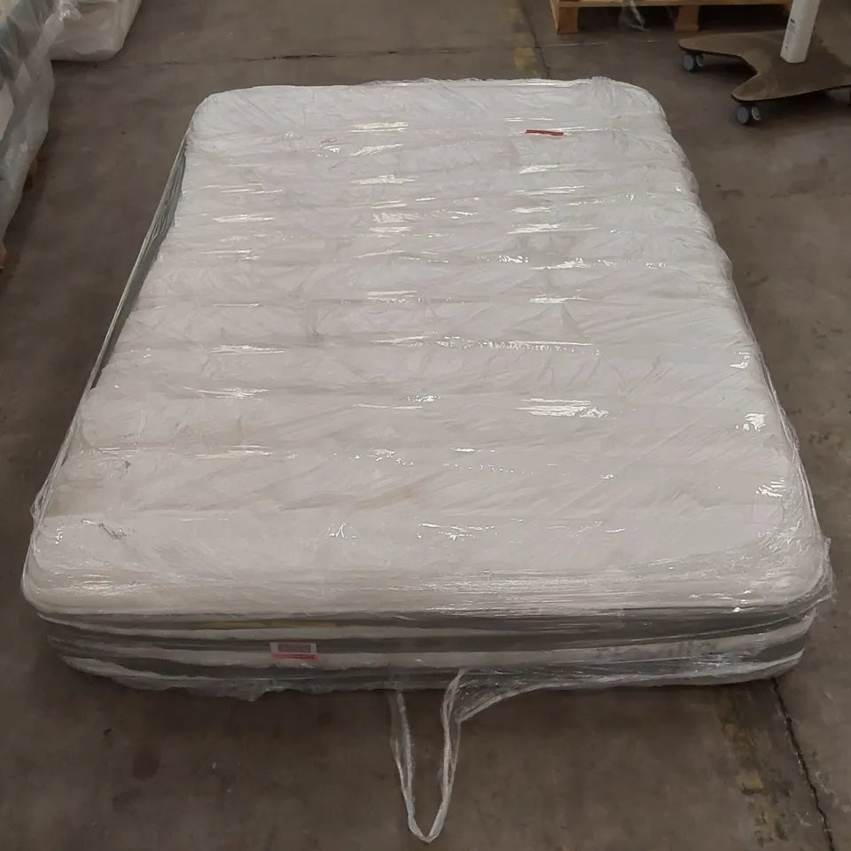 QUALITY BAGGED NOVILLA 25CM ORTHO MEMORY FOAM POCKET SPRUNG 135CM DOUBLE MATTRESS