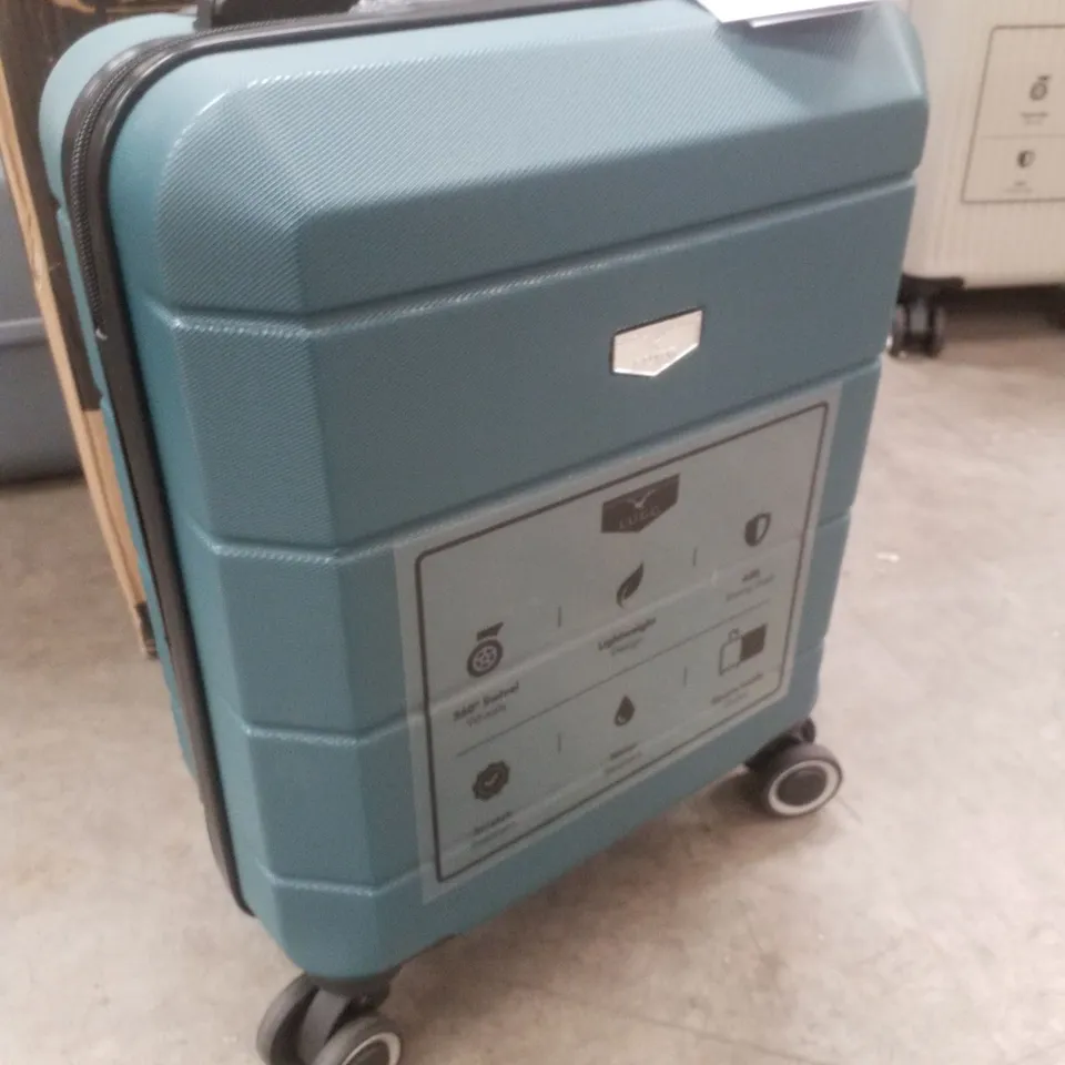 BOXED LUGG 15-INCH JETSET TRAVEL CABIN BAG - TEAL