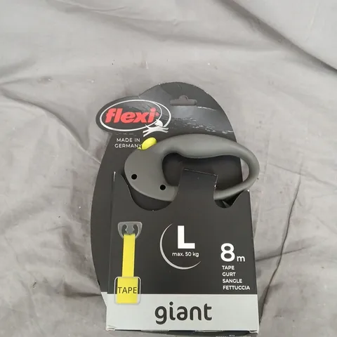 FLEXI GIANT DOG LEASH – TAPE, 8 M, SIZE L (UP TO 50 KG) 