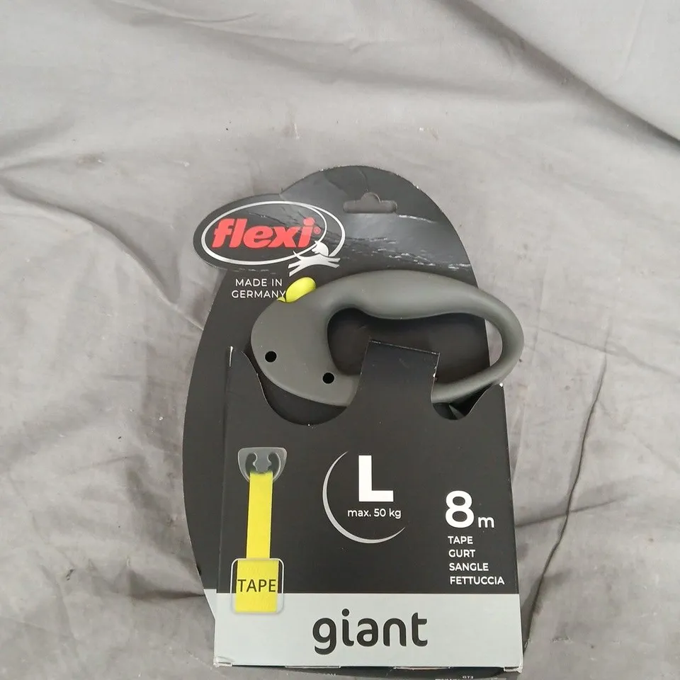 FLEXI GIANT DOG LEASH – TAPE, 8 M, SIZE L (UP TO 50 KG) 