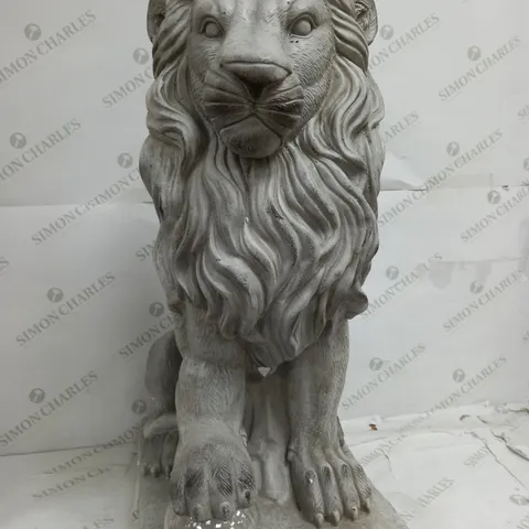 MY GARDEN STORIES LION SCULPTURE