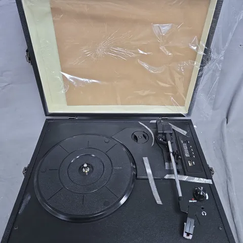 RETRO MUSIQUE BLUETOOTH TABLE TOP TURNTABLE 