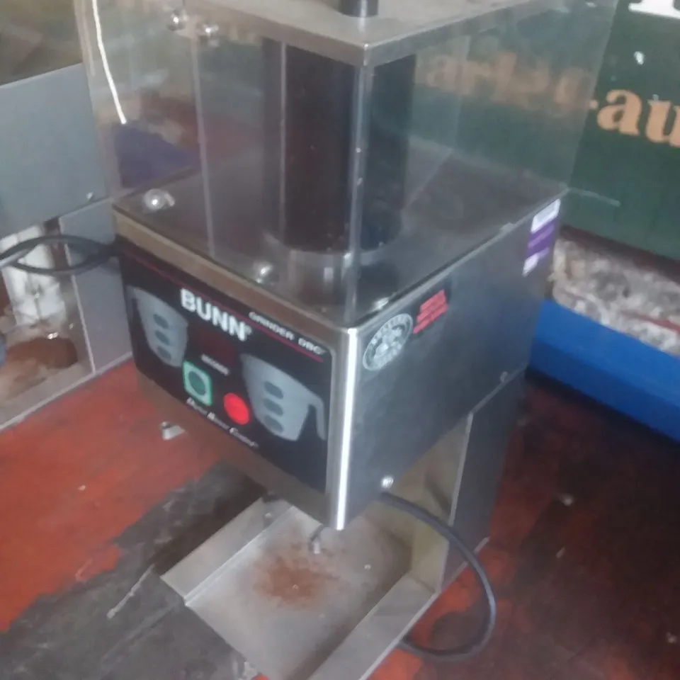 BUNN DIGITAL BREWER CONTROL GRINDER LPG0052586