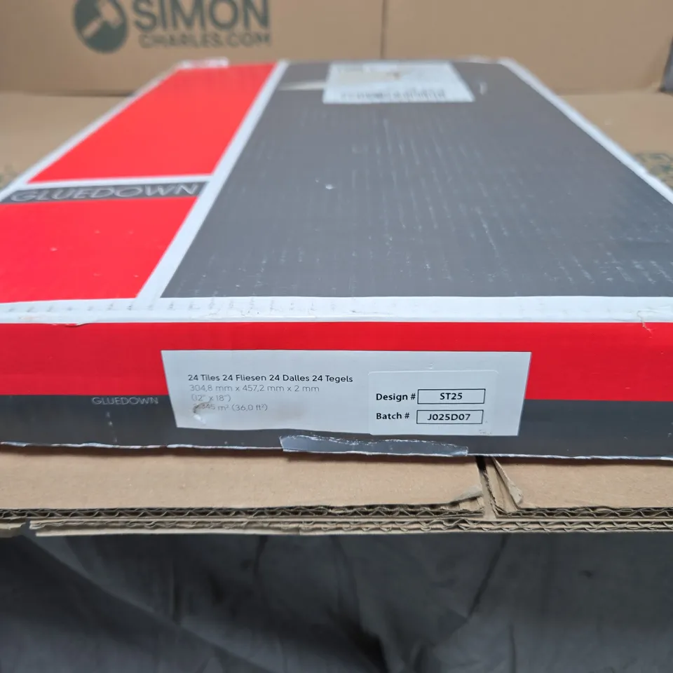 KARNDEAN DESIGN FLOORING 24 TILES 12" X 18" BOXED (DESIGN ST25)