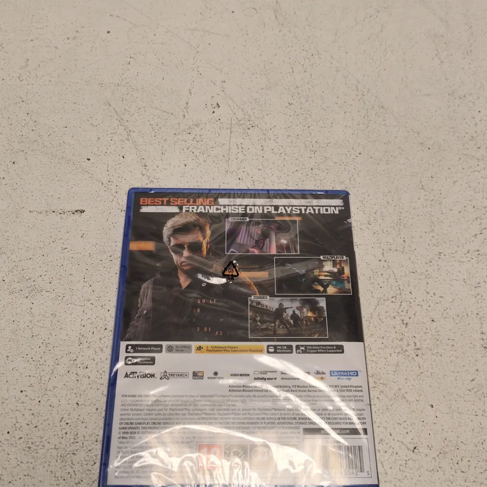 PLAYSTATION 5 GAME: CALL OF DUTY BLACK OPS 6 (PS5) - SEALED
