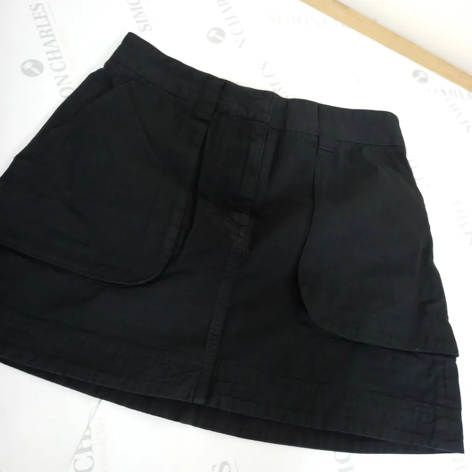 ARKET BLACK DENIM SKIRT SIZE 8