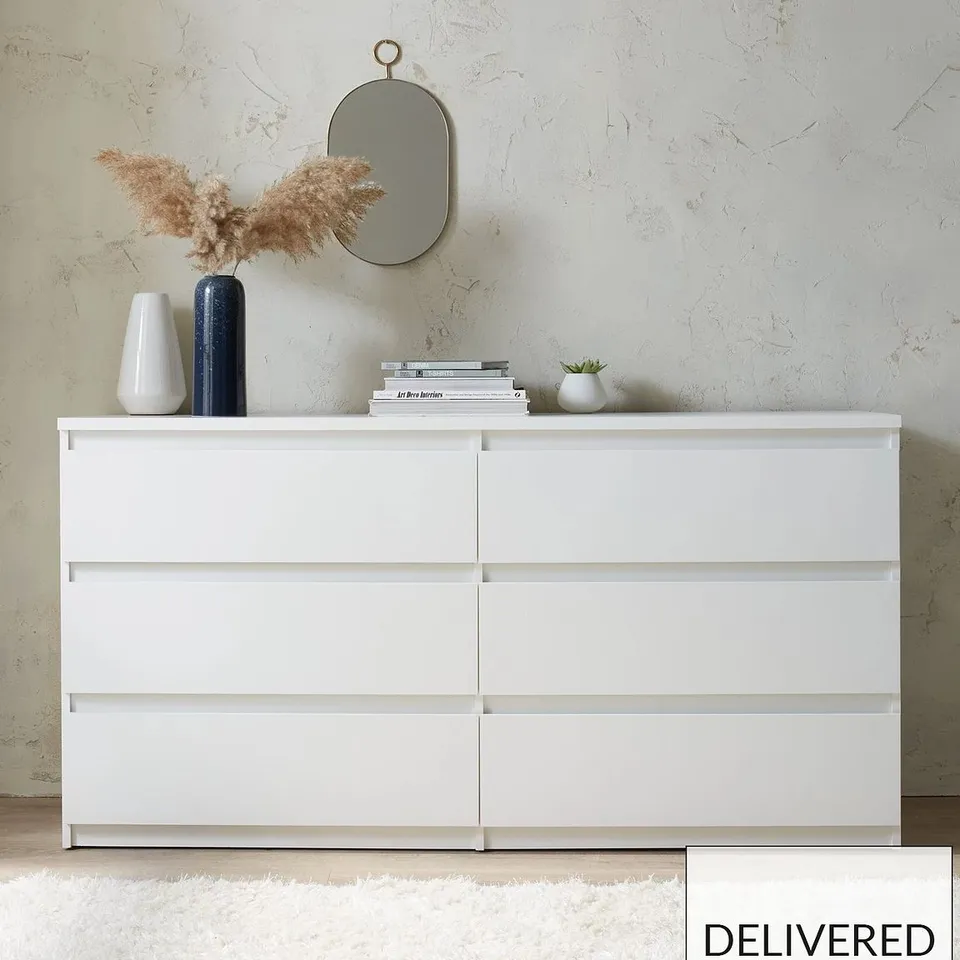 BOXED LISSON 6 DRAWER CHEST  RRP £179