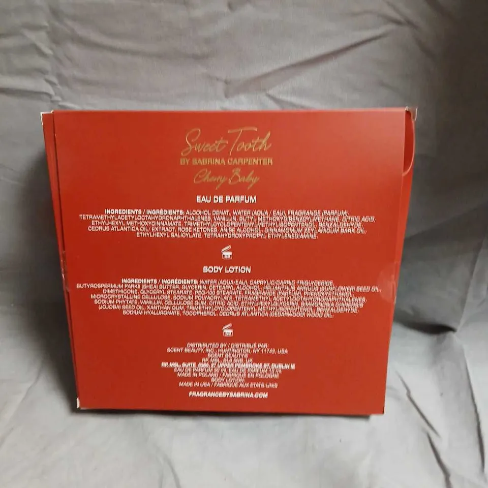 SWEET TOOTH BY SABRINA CARPENTER GIFT SET – EAU DE PARFUM & BODY LOTION
