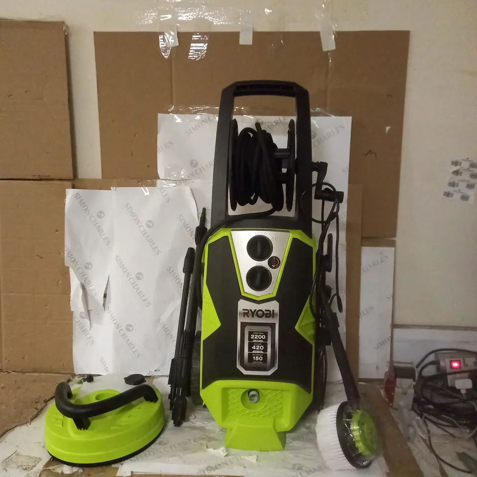 RYOBI RPW150XRB CORDED PRESSURE WASHER (COLLECTION ONLY)