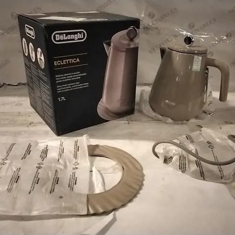 BOXED DELONGHI ECLETTICA 1.7L KETTLE 