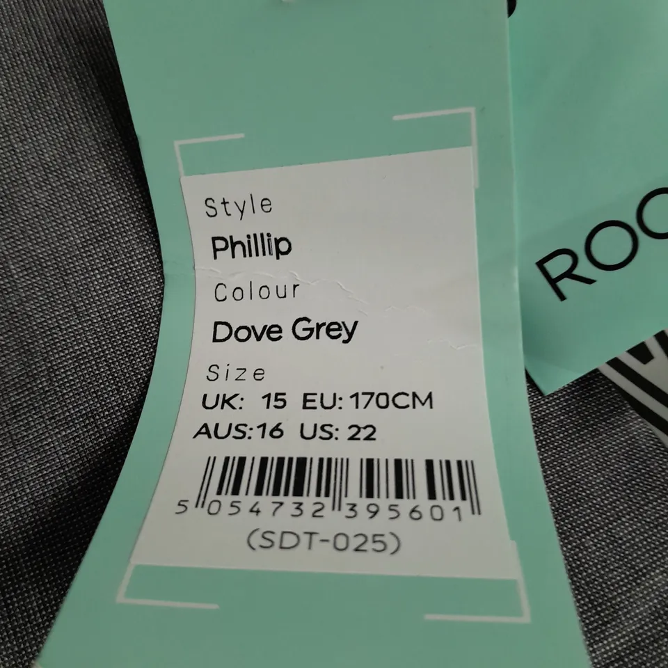 ROCO PHILLUPS JACKET SHIRT & WAISTCOAT - UK 15