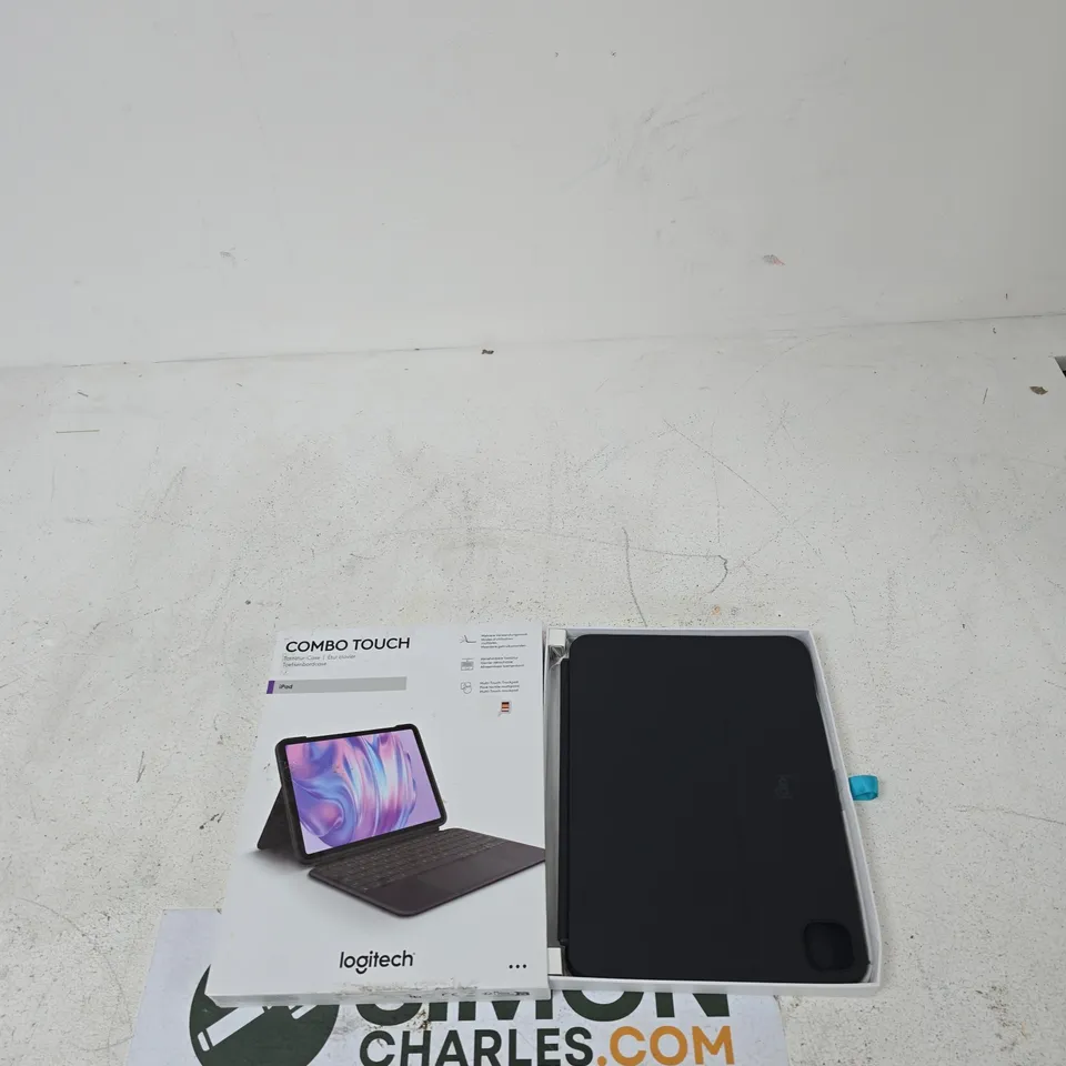 LOGITECH COMBO TOUCH KEYBOARD CASE FOR IPAD – BLACK – BOXED 1 MISSING KEY