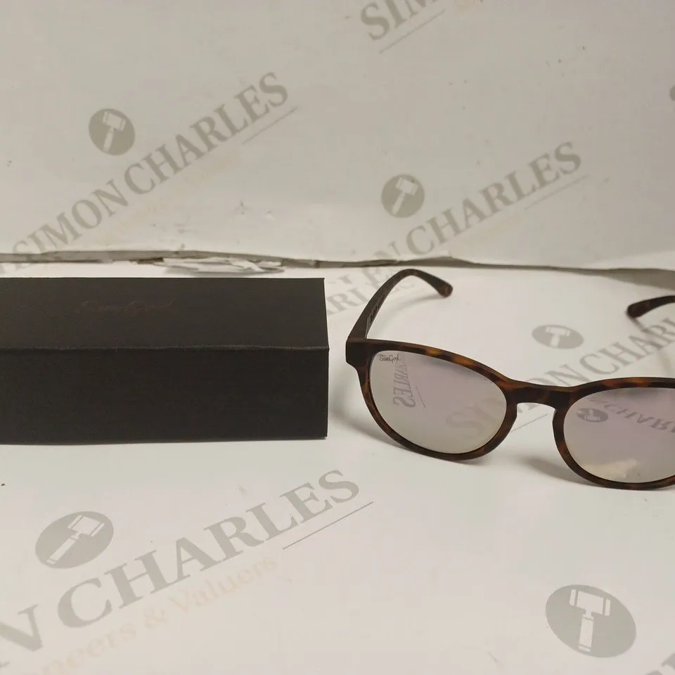 BOXED SUNGOD SIERRAS MATTE TORTOISE SHELL SUNGLASSES 