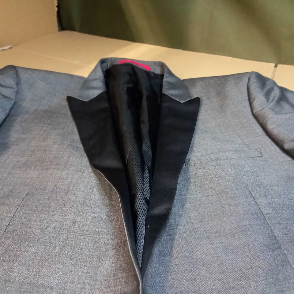DESIGNER GREY/BLACK SUIT JACKET
