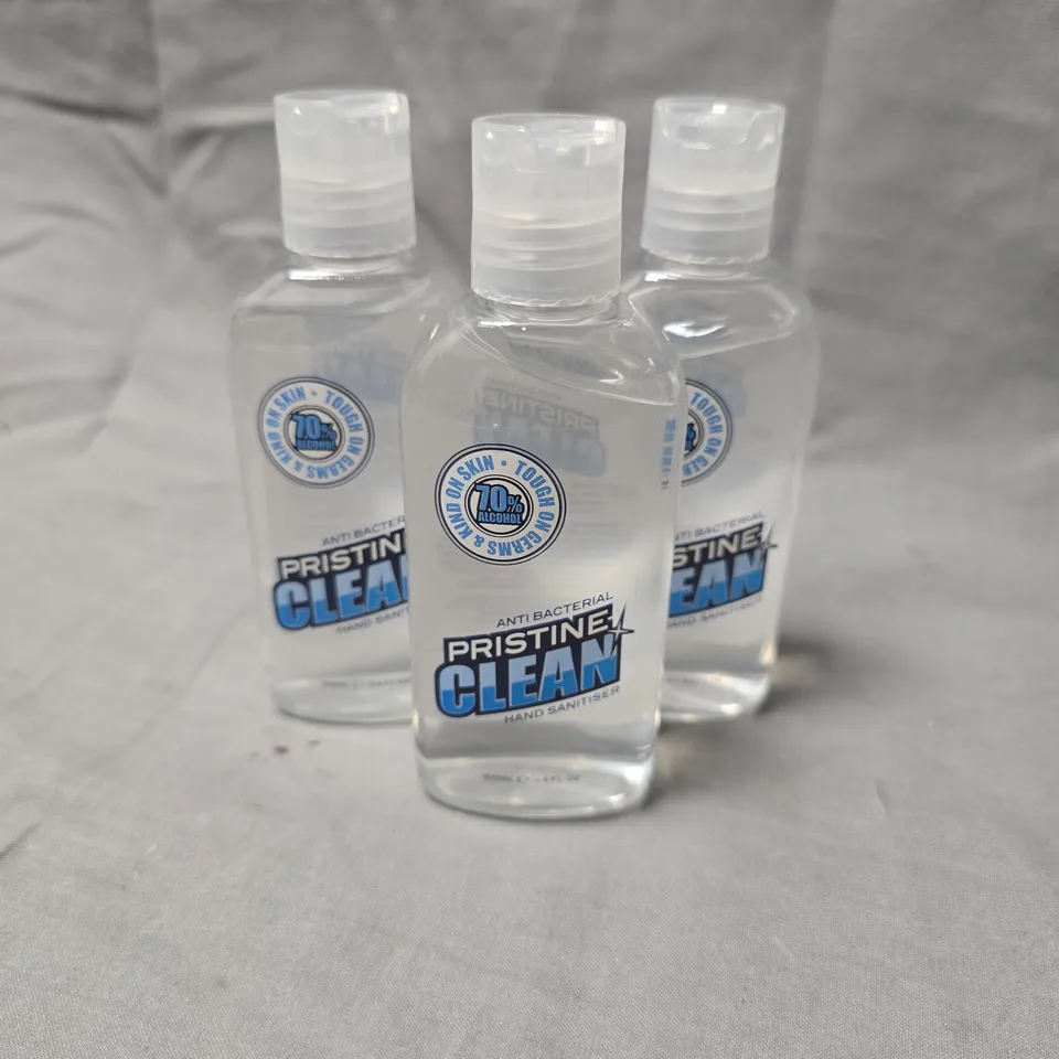 PALLET OF APPROXIMATELY 2300 BOTTLES OF PRISTINE CLEAN HAND SANITISER –  (ANTI-BACTERIAL, 70% ALCOHOL)