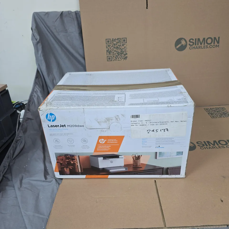 HP LASERJET M209DWE PRINTER – DESKTOP MONOCHROME LASER, BOXED