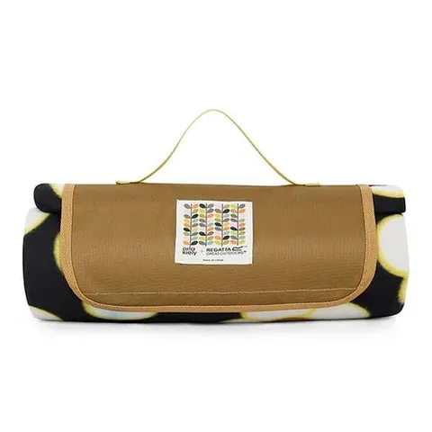 BRAND NEW REGATTA X ORLA KIELY PRINTED PICNIC BLANKET SPIN FLOWER YELLOW 