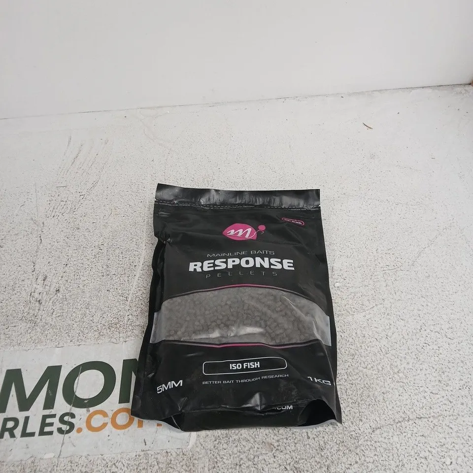 MAINLINE BAITS RESPONSE PELLETS ISO FISH 1KG