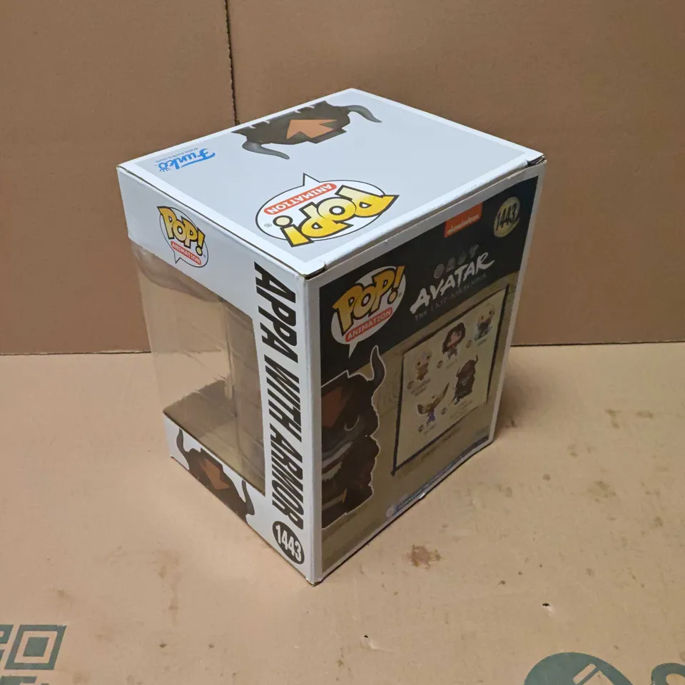 FUNKO POP! ANIMATION AVATAR THE LAST AIRBENDER APPA WITH ARMOR – NO. 1443