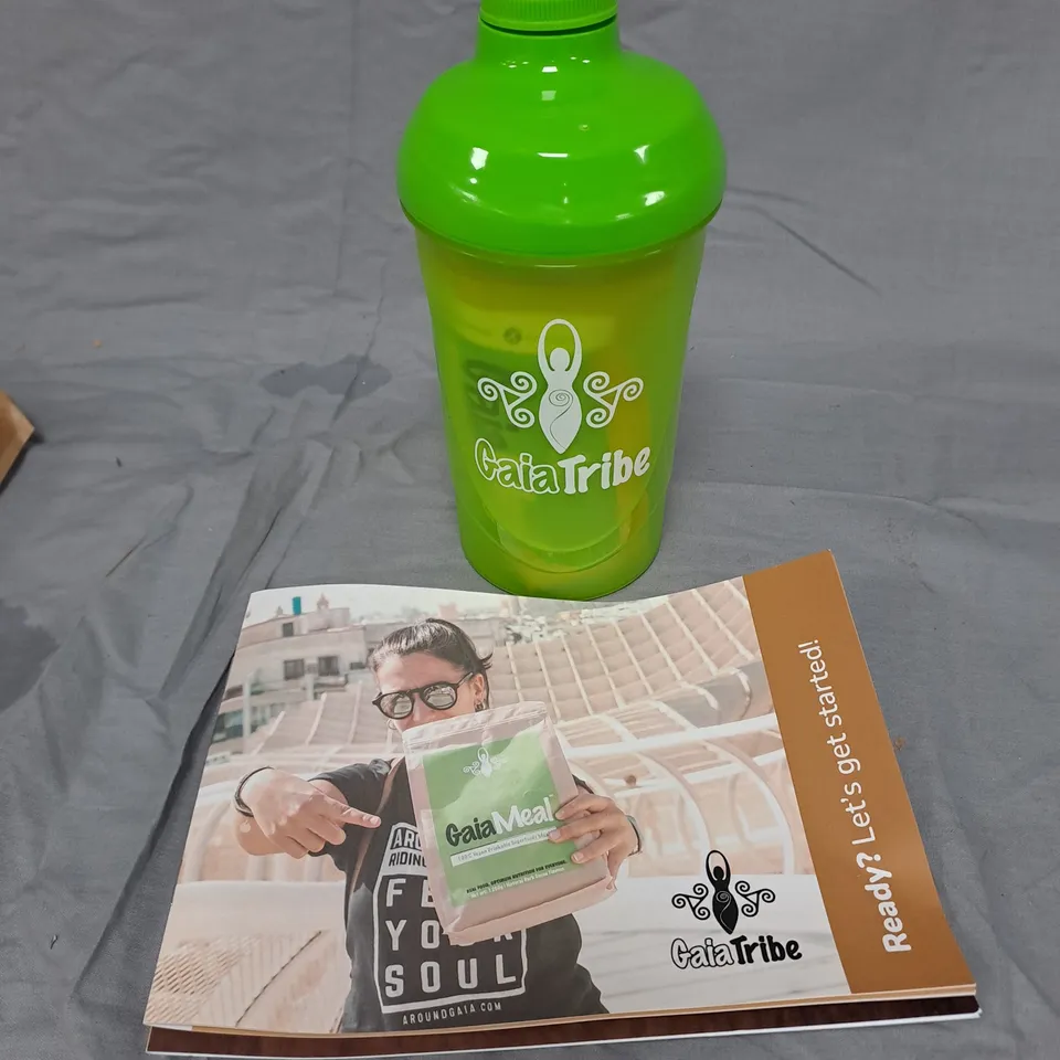 BOX OF APPROXIMATELY 20 GAIA TRIBE SMOOTHIE WELCOME PACKS