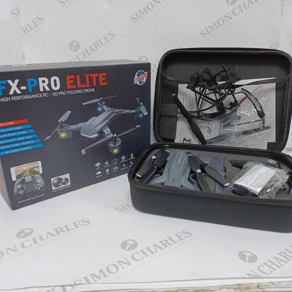 BOXED RDM FX-PRO ELITE HIGH PERFORMANCE RC HD PRO FOLDING DRONE