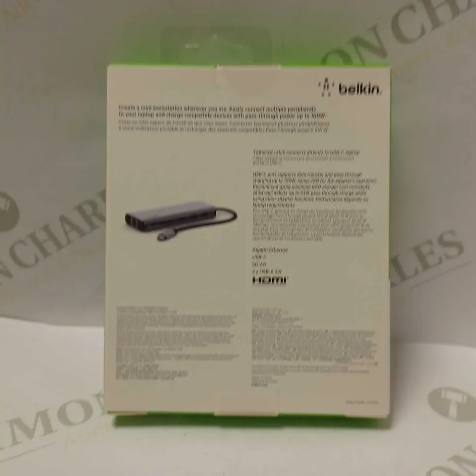 SEALED BELKIN CONNECT USB TYPE-C 6-IN-1 MULTIPORT ADAPTER