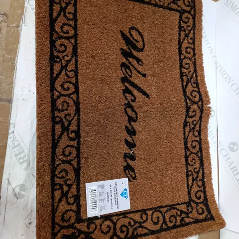 DECORATIVE PREMIUM COIR DOOR MAT