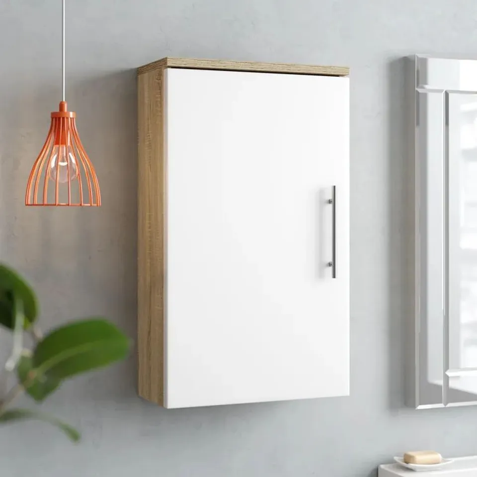 BOXED SALONA 40cm X 68cm WALL MOUNTED CABINET (1 BOX)