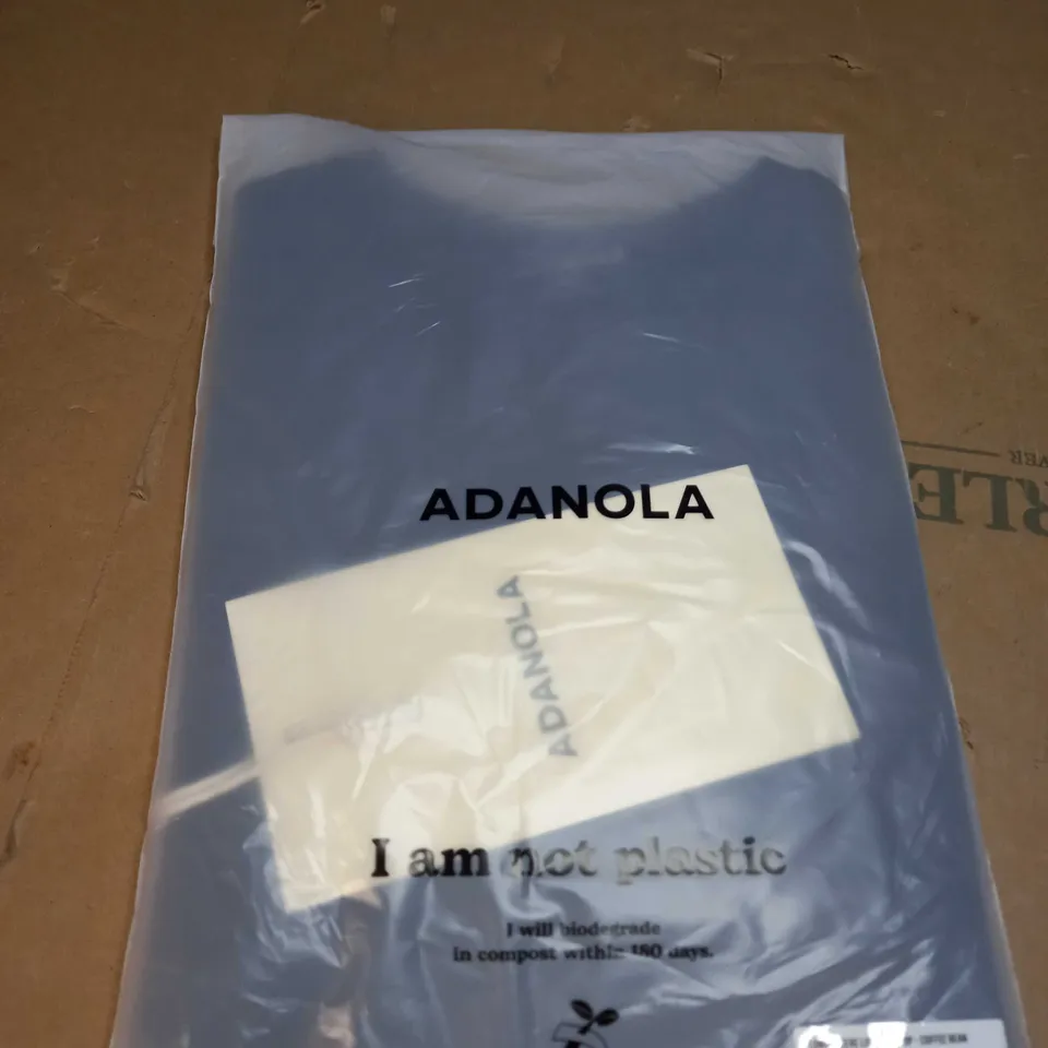 ADANOLA LONG SLEEVE LONGLINE TOP SIZE S