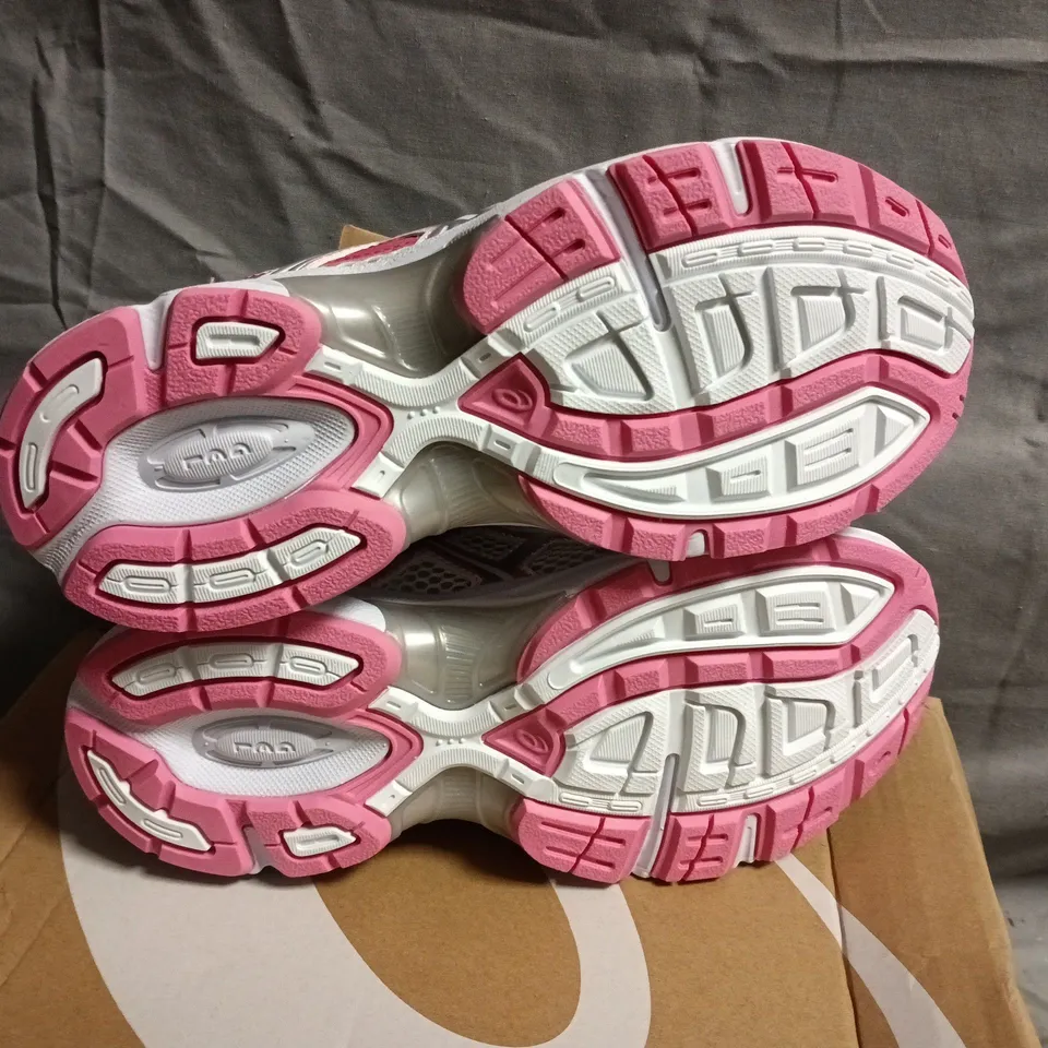 ASICS GEL-1130 WOMEN'S RUNNING SHOES – WHITE/PINK, UK 3 (US 4, EU 36)