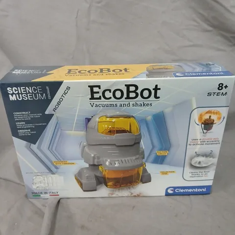 ECOBOT VACUUMS AND SHAKES – STEM TOY BY CLEMENTONI