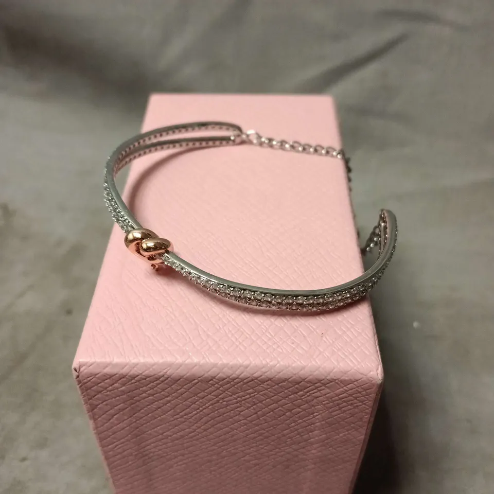 SWAROVSKI CRYSTAL BRACELET – TWO-TONE PAVÉ