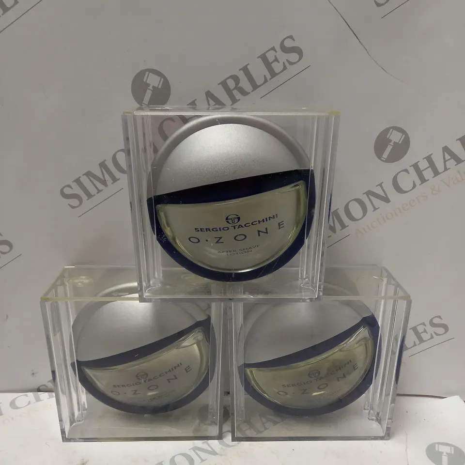 BOX OF APPROX 16 SERGIO TACCHINI O ZONE AFTER SHAVE LOTION 