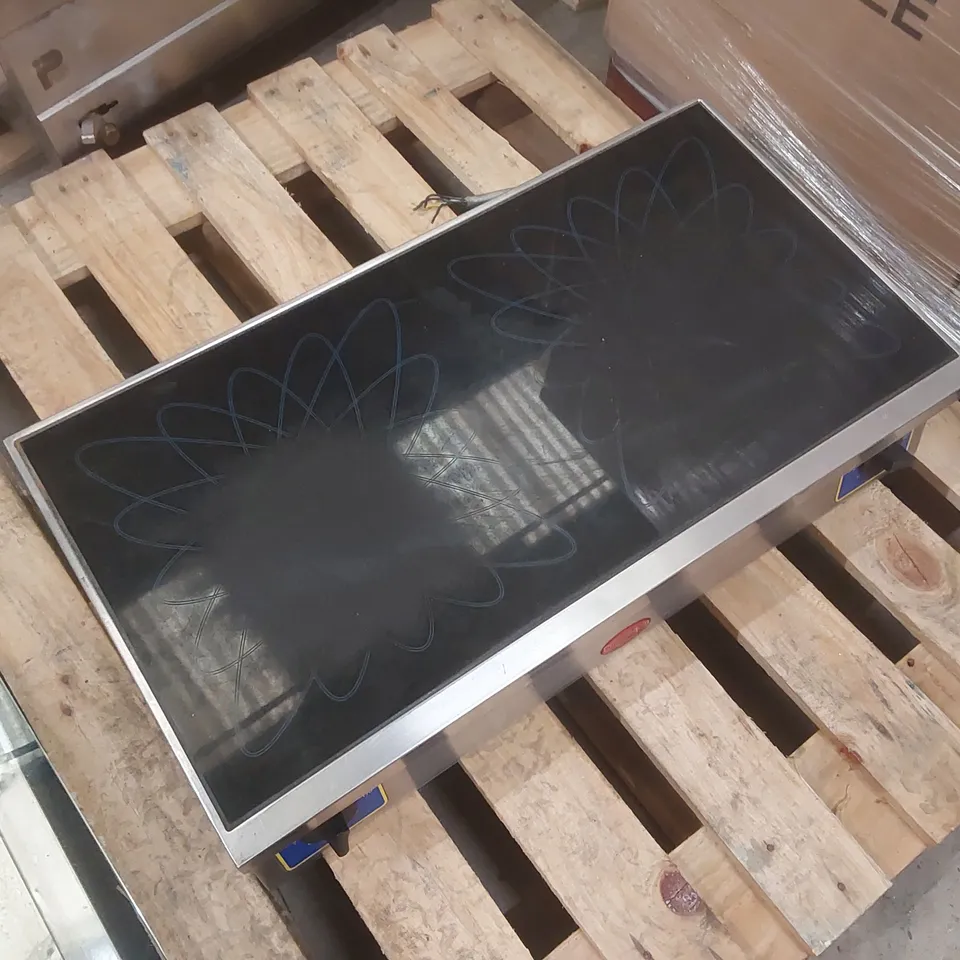 CUISINEQUIP C2S-LB TWIN ZONE COUNTERTOP INDUCTION COOKER