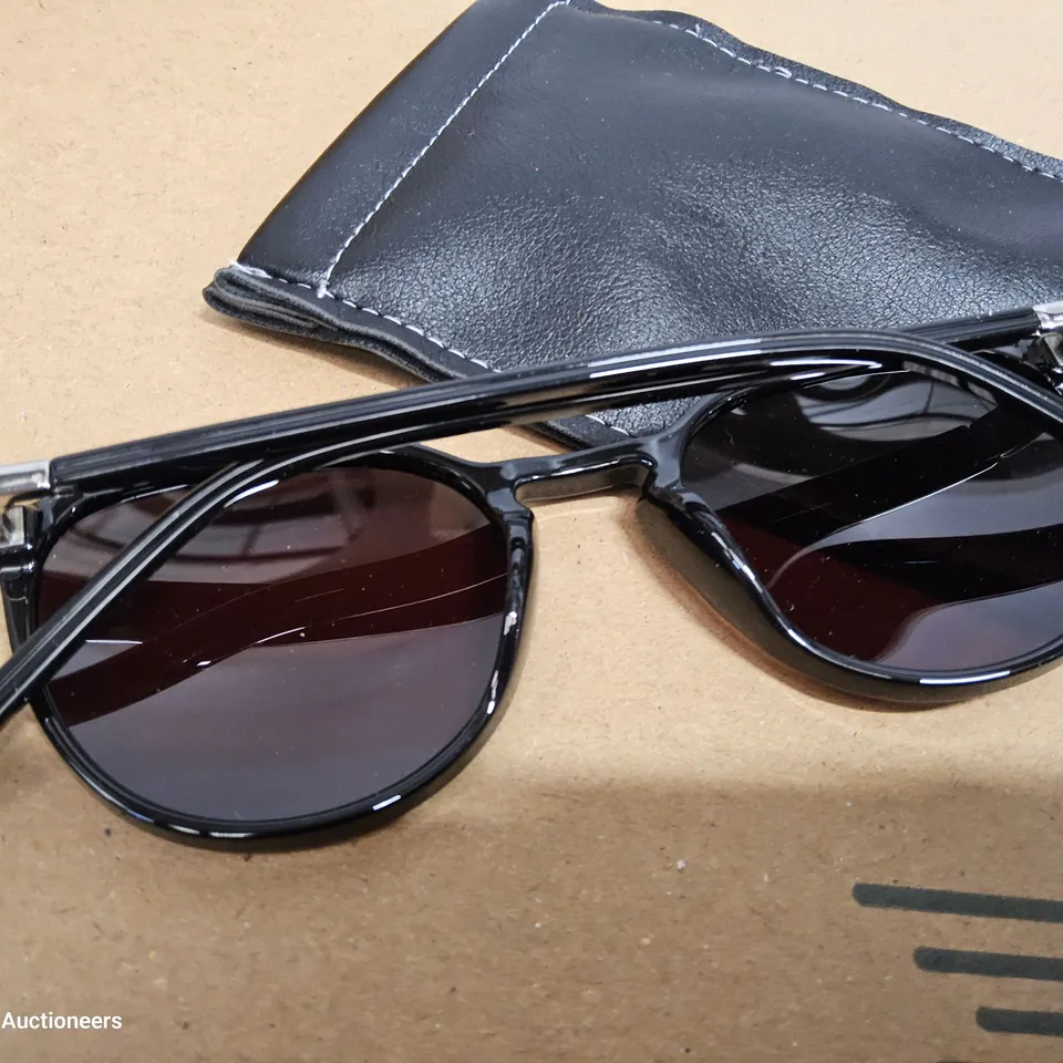 BOXED HUMMINGBIRD POLARISED CLASSIC SUNGLASSES BLACK 